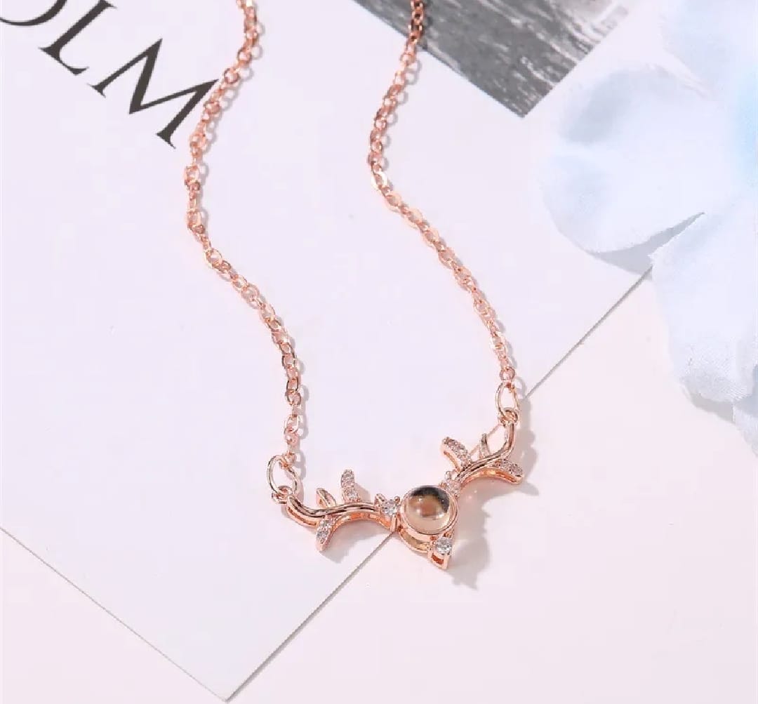 I love You Projection Necklace 100 Languages